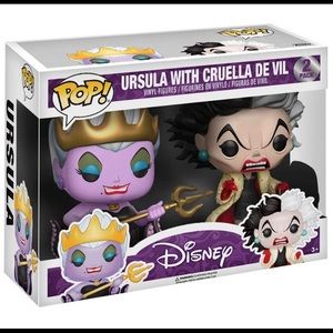 Funko POP! Disney Ursula w/ Cruella De Vil 2-Pack